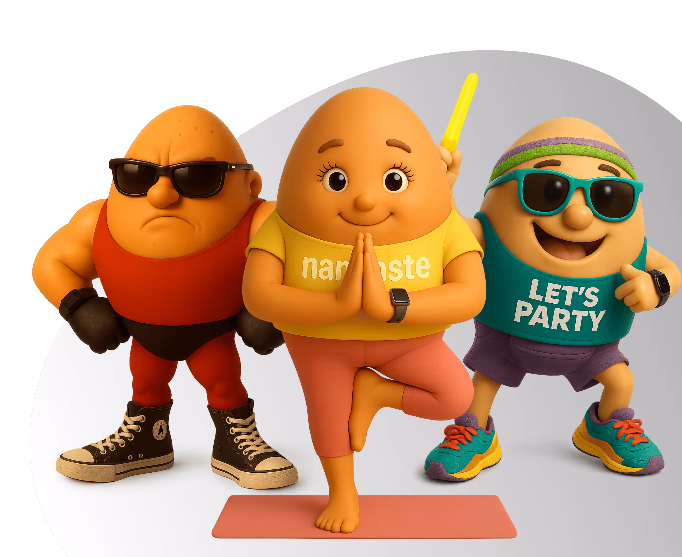 NestEgg characters